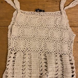 Knit tank top